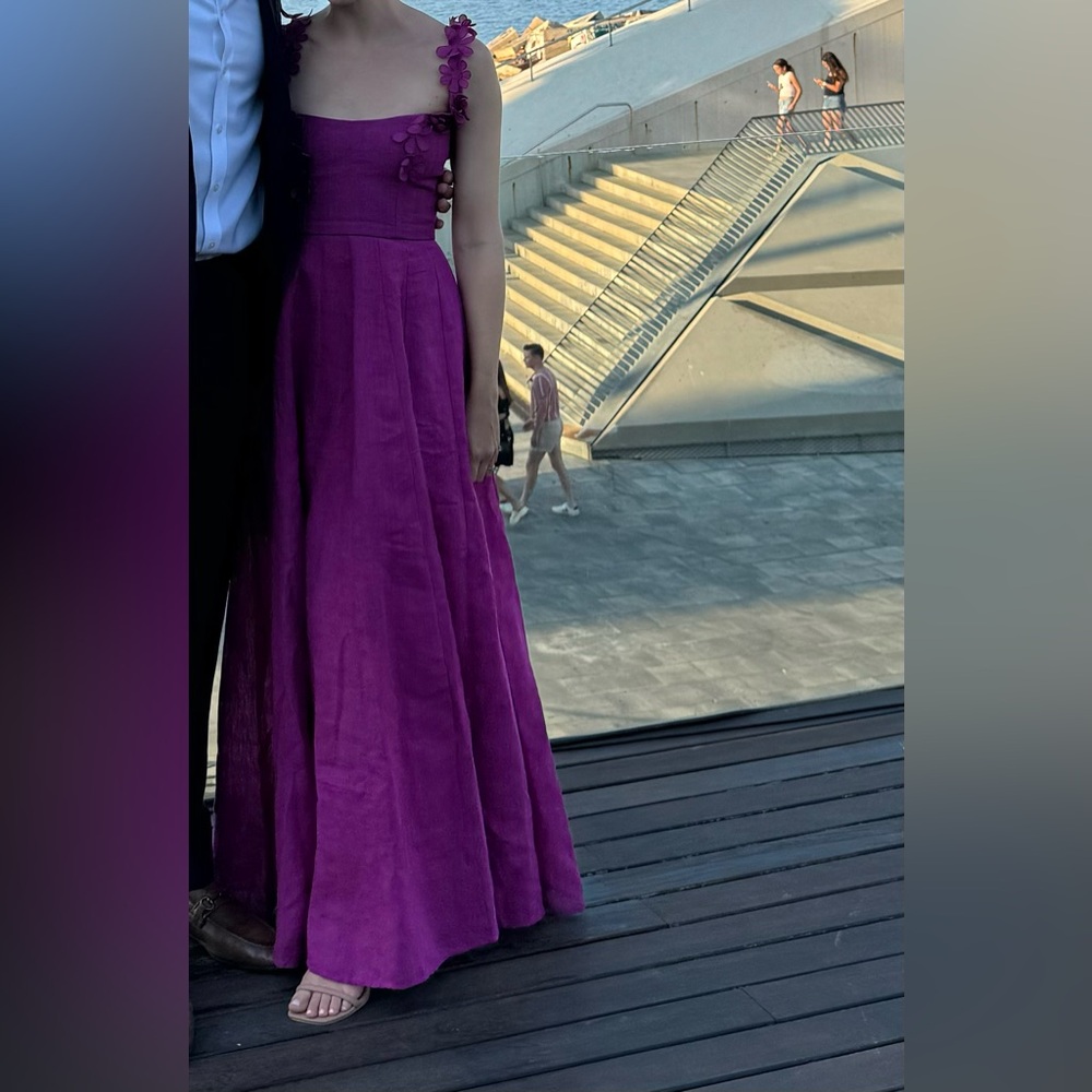 DE CASTRO FLOWER DRESS